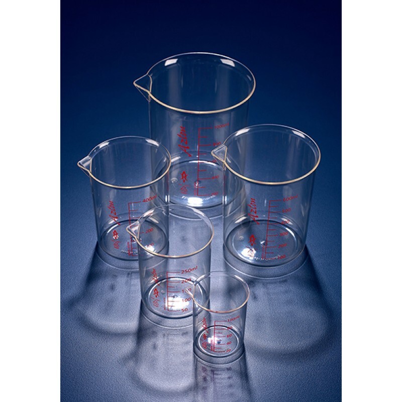 Beakers Glass Low Form 250ml