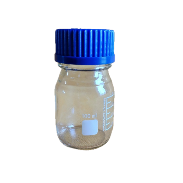 Reagent Bottle-Blue Cap 100ml Reagent Bottle-Blue Cap 100ml