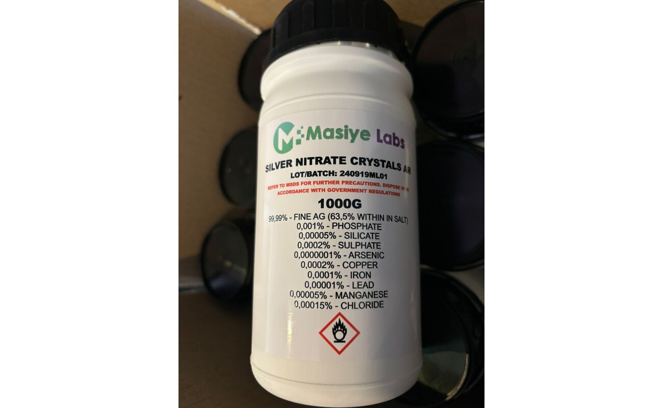 Silver Nitrate 99.9% Pure AgNO 3 1kg