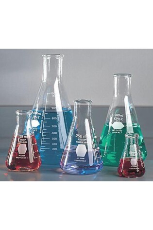 Erlenmeyer Flasks Narrow Neck 25ml