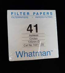Whatman Quantitative Filter Paper Grade 41 Whatman Quantitative Filter Paper Grade 41