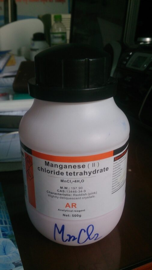 Manganese Chloride Tetrahydrete Manganese Chloride Tetrahydrete scaled