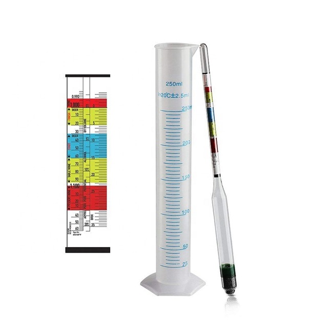 Hydrometer With Measuring Cylinder Hydrometer With Measuring Cylinder