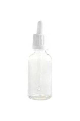 Dropper Bottle Clear-White Pipette Lids
