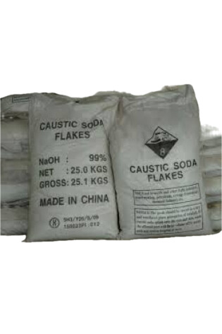 Sodium Hydroxide Flakes 25kg