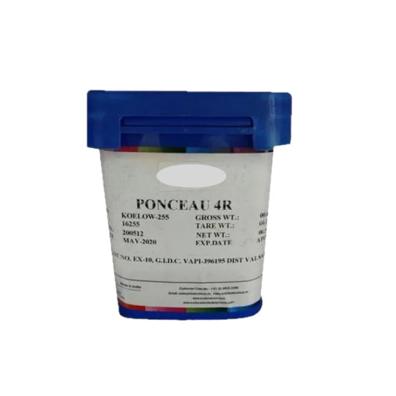Ponceau 4R Dye Food Grade 25kg