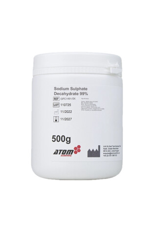 Sodium Sulphate Decahydrate 99 500g