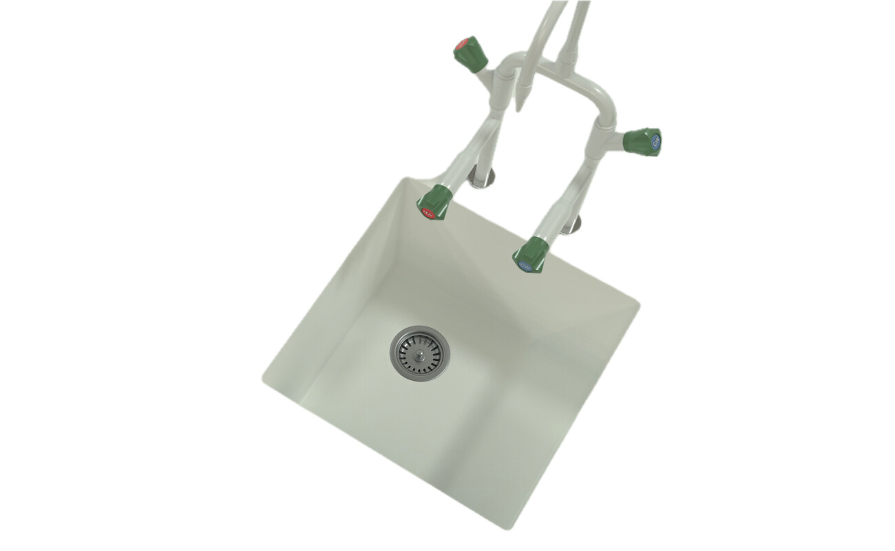 Laboratory Sink And Water Faucet