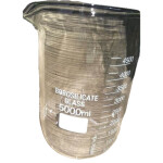 Beakers Glass Low Form 5000ml.