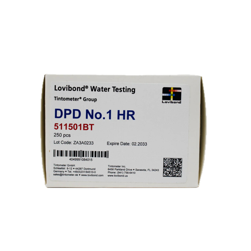 Lovibond DPD 1 HR Tablets 250/Pack