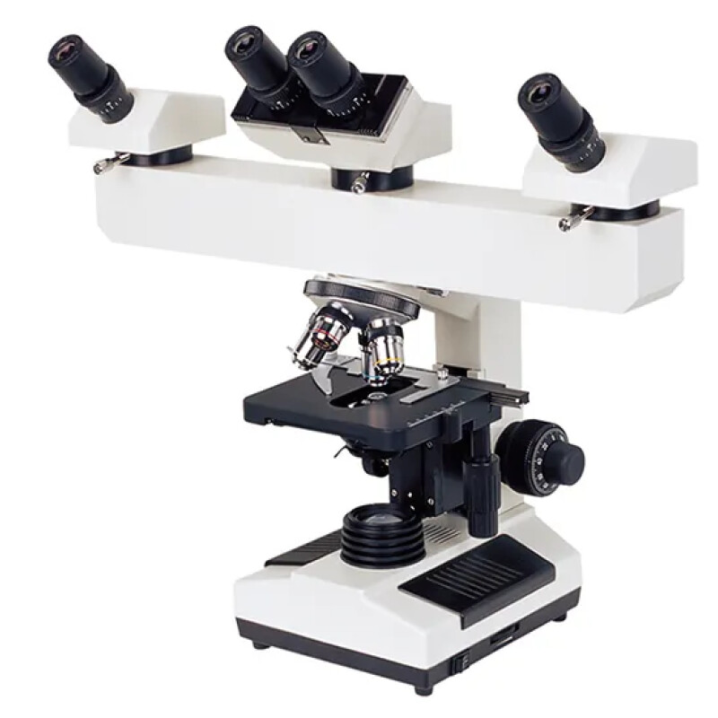 Multi Viewing Multi Head Microscope