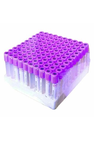 Vacucare Blood Collection Tubes Purple Top EDTA k2 6ml