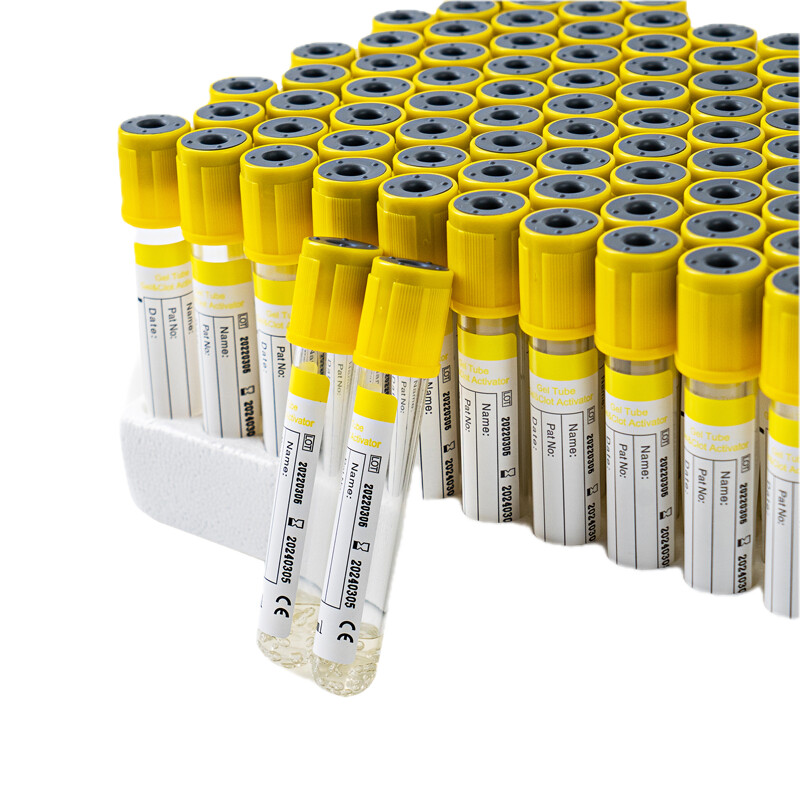 Vacucare Yellow Top Tubes 8.5ml