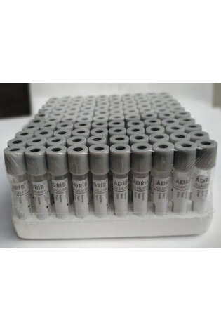 Vacucare Grey Top Tubes 4ml