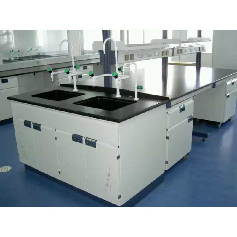 Laboratory Sink Cabinet With Faucet