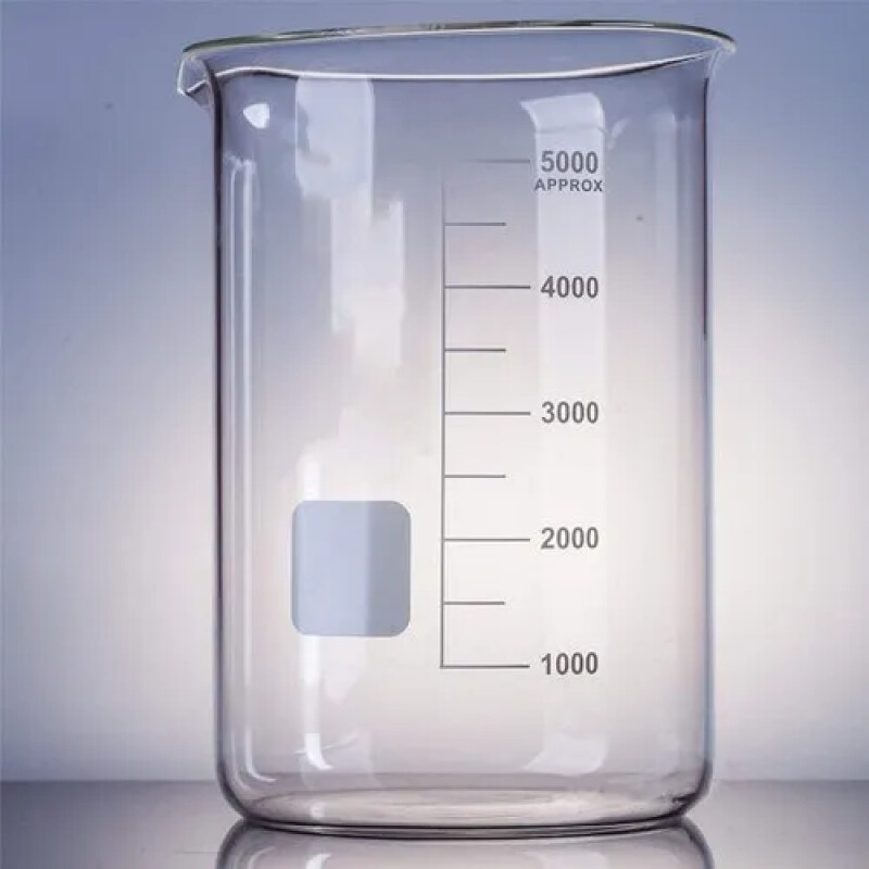 Beakers Glass Low Form 5000ml.