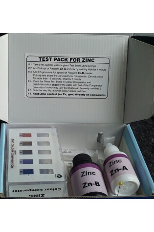Test Kit Zinc 0-5ppm