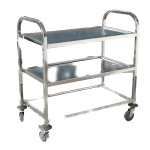 Stainless Trolleys Steel 3 tier