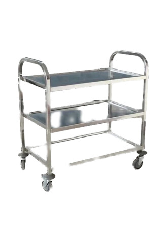 Stainless Trolleys Steel 3 tier