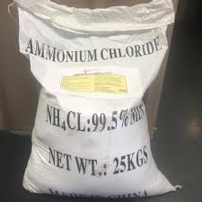 Ammonium Chloride Fine Crystals CP 5kg. Ammonium Chloride Fine Crystals CP