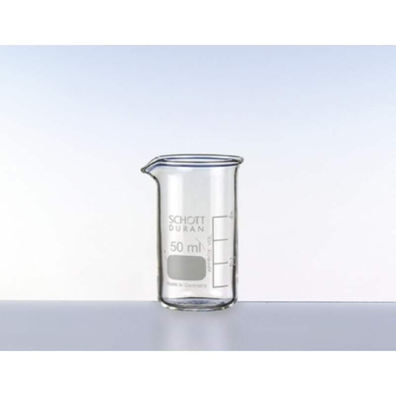 Beakers-Schott Duran Tall Form 50ml