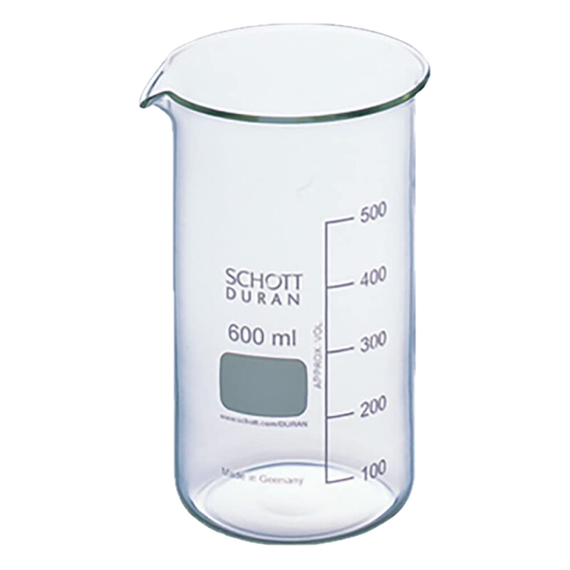 Beakers-Schott Duran Tall Form 600ml