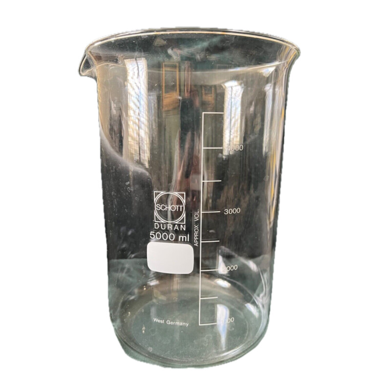 Beakers-Schott Duran Tall Form 5000ml