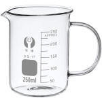 Glass Beaker With Handle 250ml