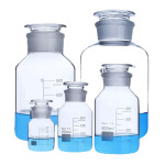 Reagent Bottles Wide Neck - With Stoppers