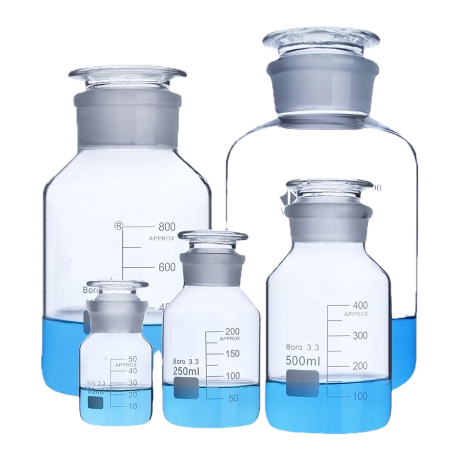 Reagent Bottles Wide Neck -With Stoppers ...... Reagent Bottles Wide Neck - With Stoppers