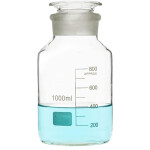 Reagent Bottle Wide Neck - With Stopper 1000ml