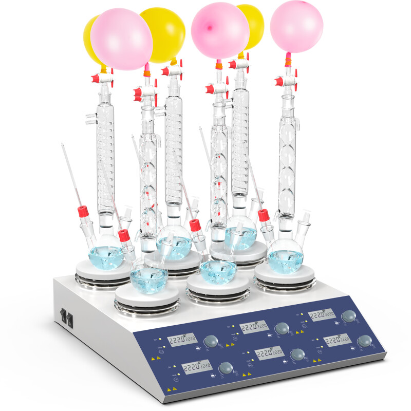 Hotplate Magnetic Stirrer 6 Place