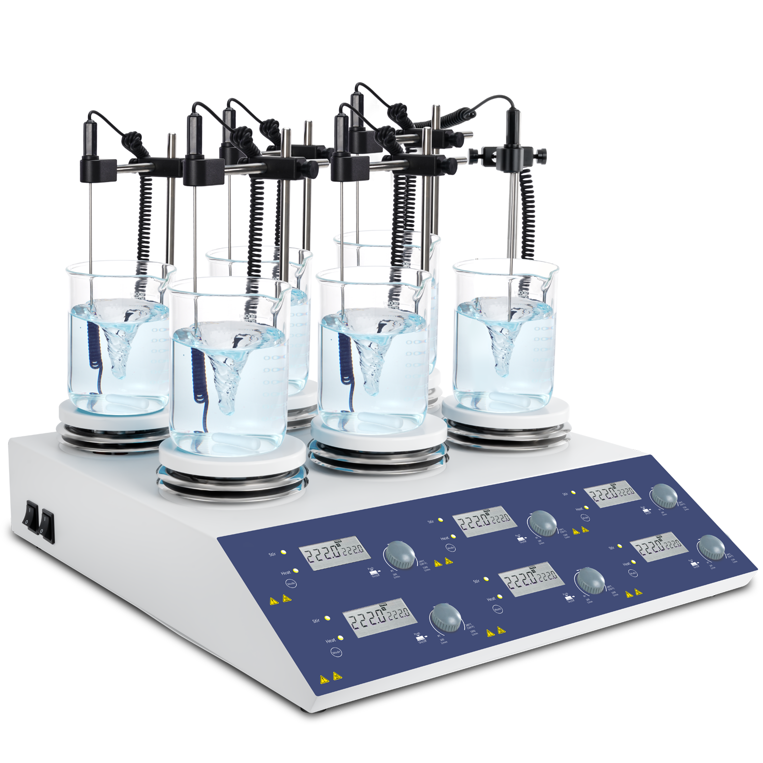 Hot plate Stirrer Hotplate Magnetic Stirrer 6 Place