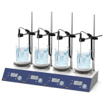 Hotplate Magnetic Stirrer 4 Place