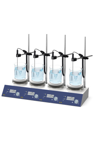 Hotplate Magnetic Stirrer 4 Place